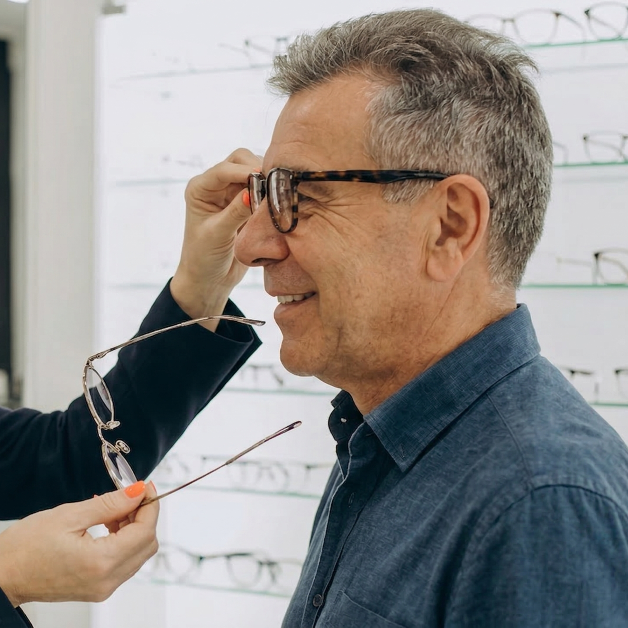 Asesoramiento en monturas y lentes