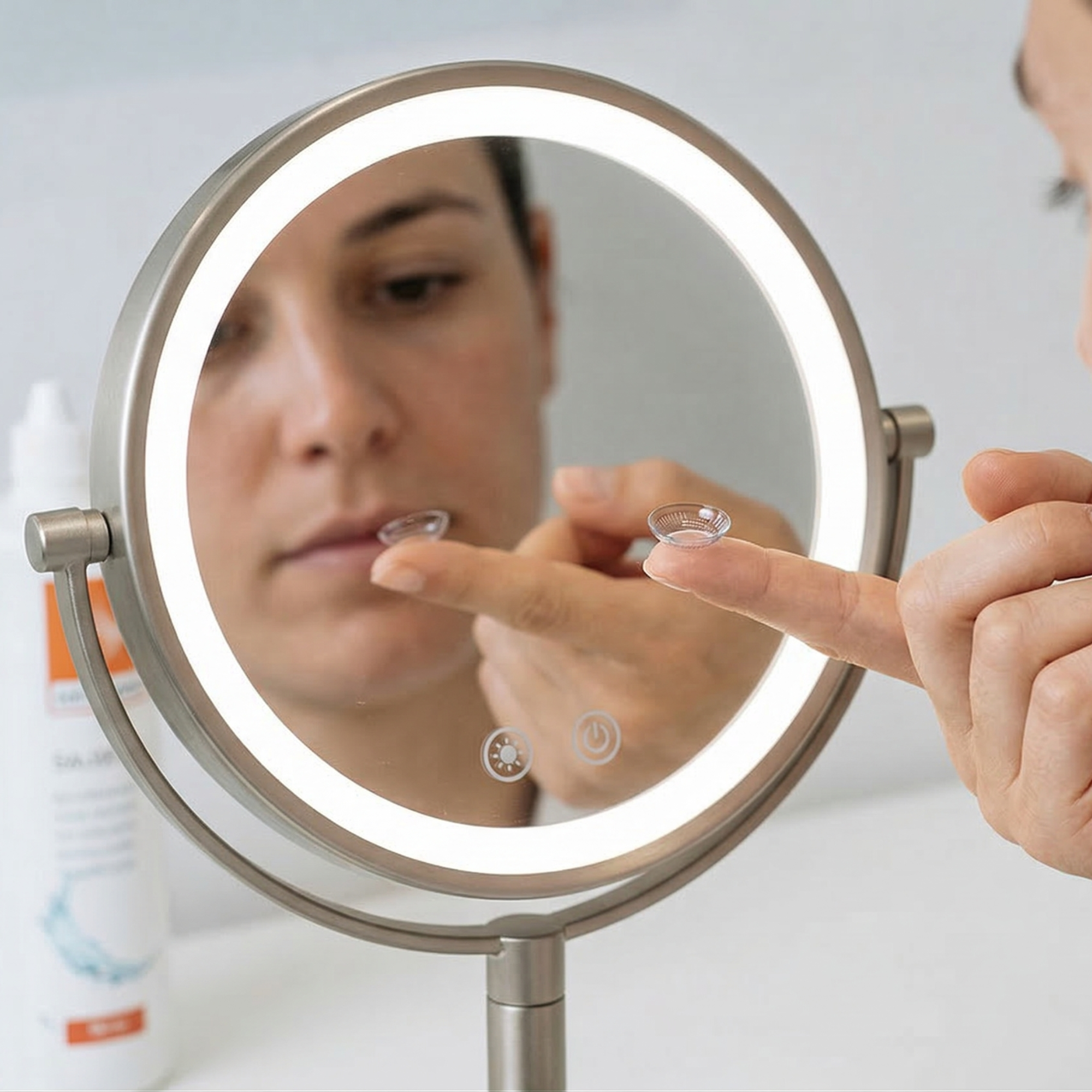 Adaptación de lentes de contacto